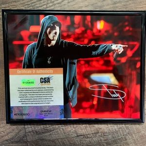 Authentic Eminem Autograph (comes with COA)
